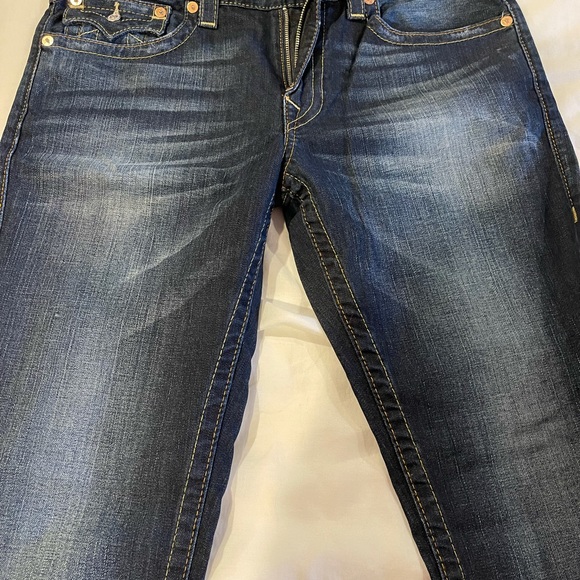 TRUE RELIGION slim flap jeans 34/30 - Picture 4 of 14